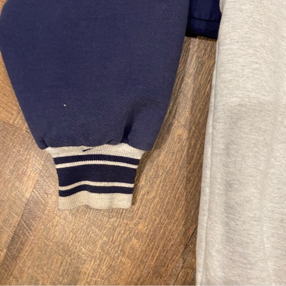 Vintage 90s Disney Mickey Mouse Distressed Varsity Jacket - Picture 14 of 15